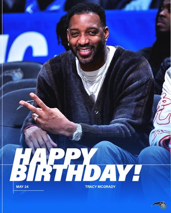 白馬長(zhǎng)槍??祝NBA名宿、名人堂成員麥迪46歲生日快樂(lè)