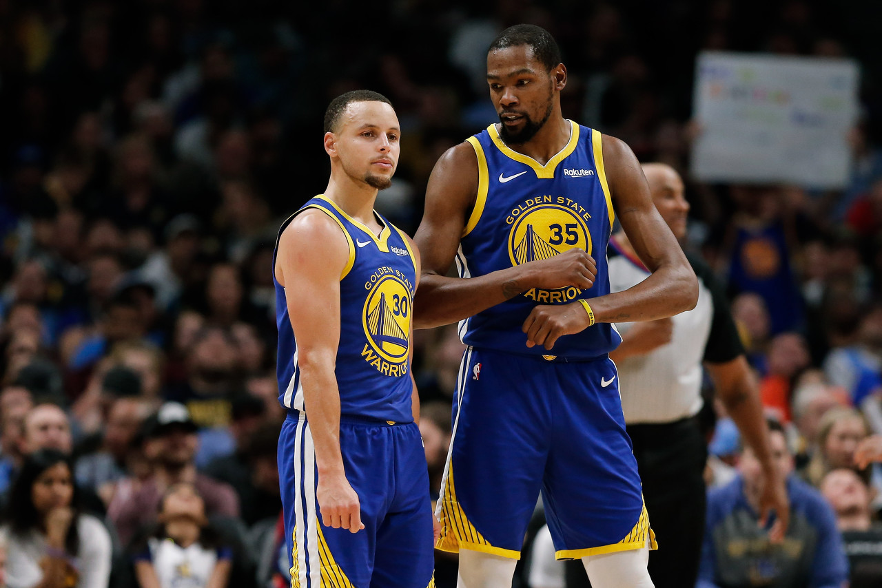 你會永遠活在庫里陰影下！KD：在我幻想的NBA世界里我就是GOAT