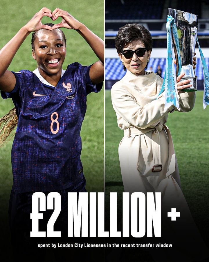 女足第一土豪！英女超升班馬豪擲200萬(wàn)鎊簽17人，140萬(wàn)簽歷史標(biāo)王