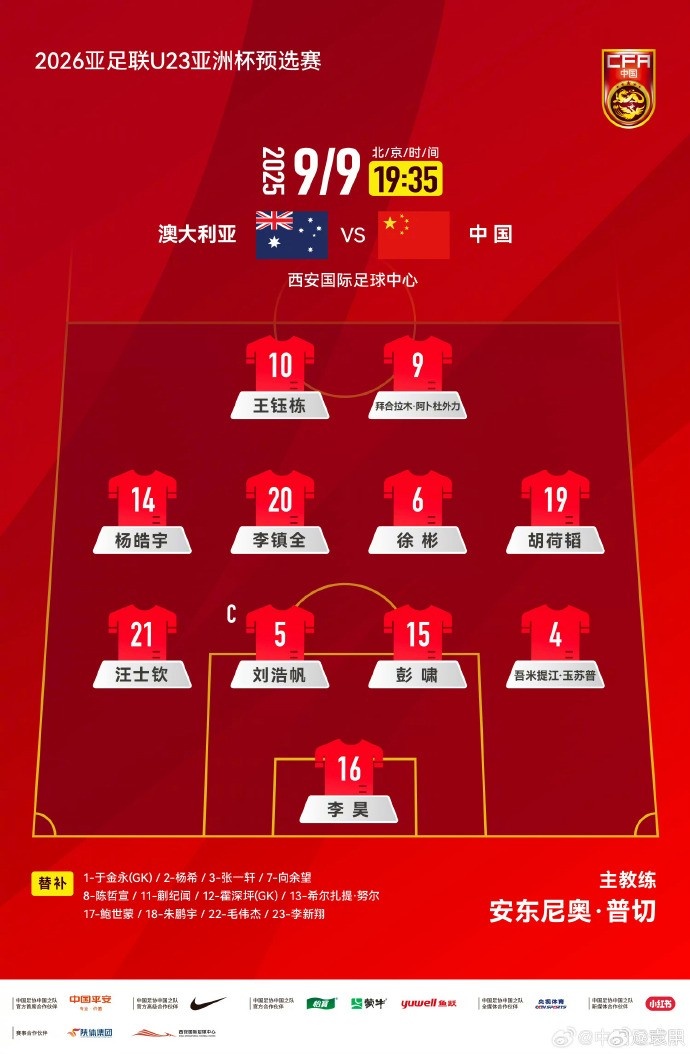 解說員談U22男足：今天應(yīng)是5后衛(wèi)，正常踢肯定不是對手期待奇跡吧