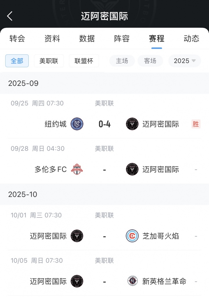 兩連客！邁阿密下場比賽間隔不足67小時，還需奔赴加拿大