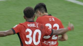 反敗為勝！海港3-2逆轉三鎮(zhèn) 萊昂納多雙響+讀秒絕殺 蒯紀聞送助攻