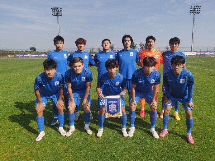 青少年精英聯(lián)賽（U21組）晉級賽第6輪，上海申花6-1戰(zhàn)勝昆明城星